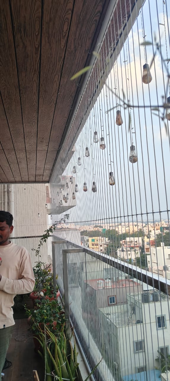 Home invisible grill